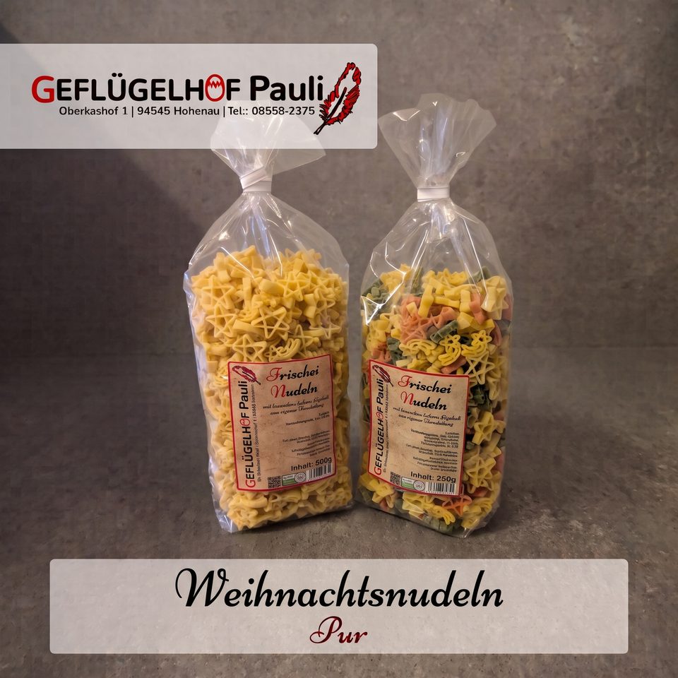 Weihnachtsnudeln